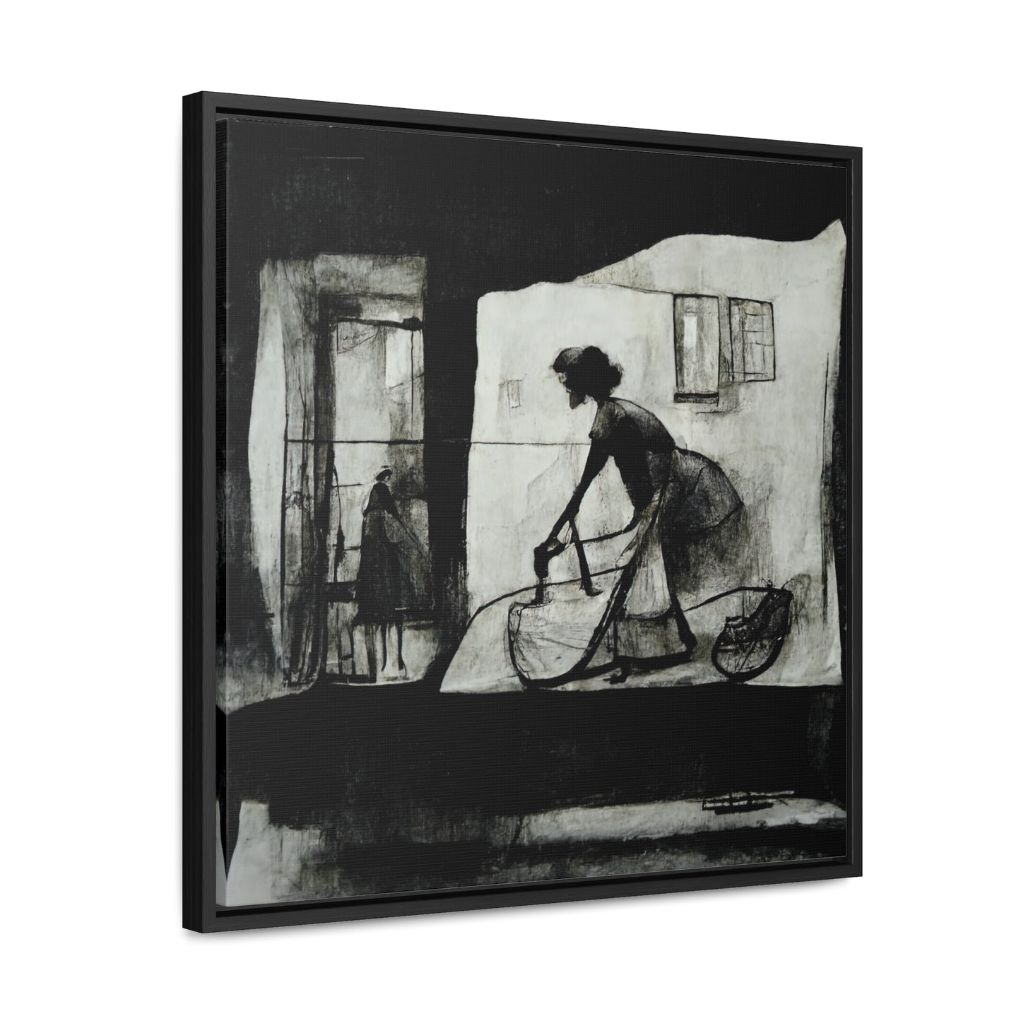 Domestic Memories 36, Valentinii, Gallery Canvas Wraps, Square Frame