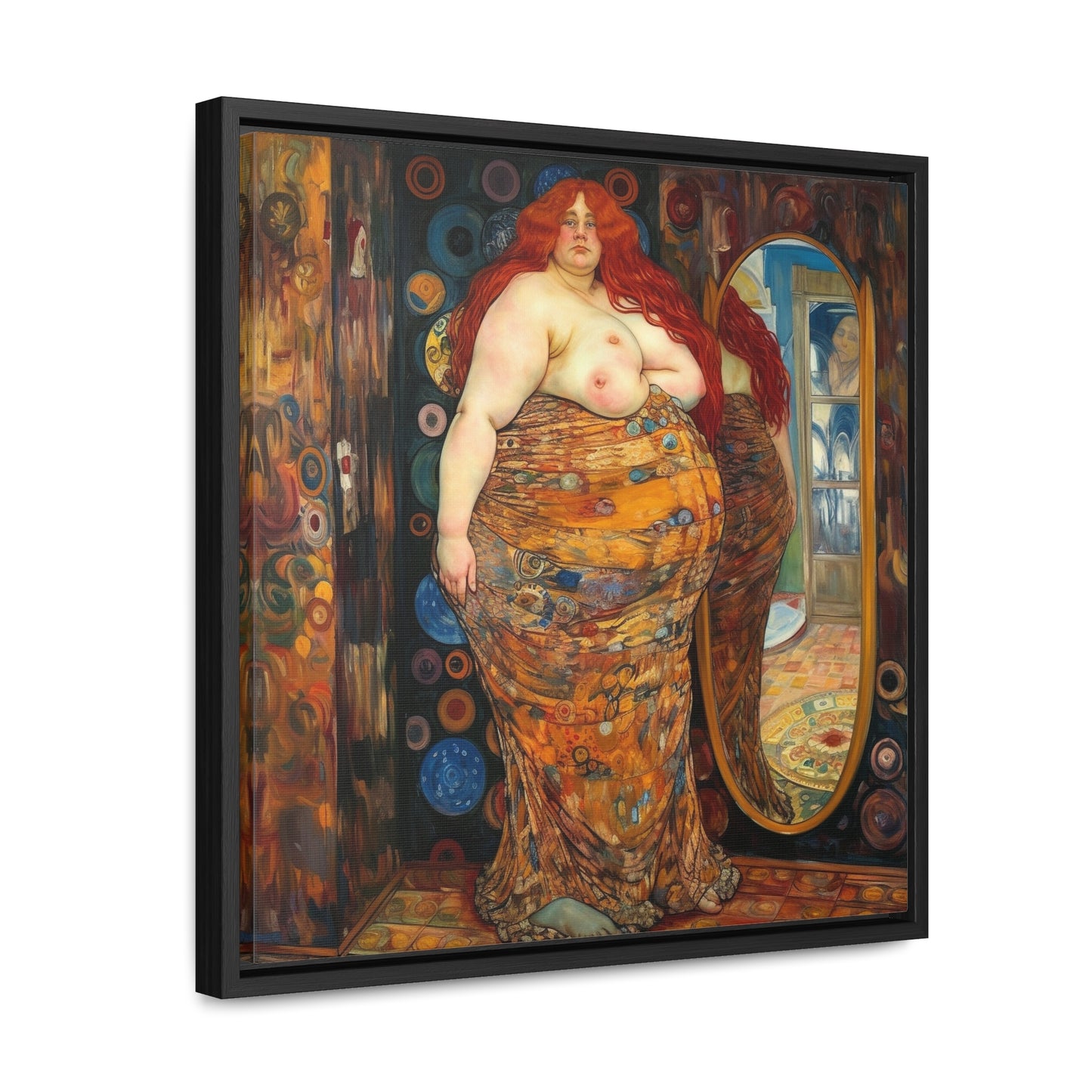 Baroque 8, Valentinii, Gallery Canvas Wraps, Square Frame