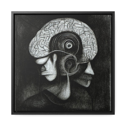 Brain 6, Valentinii, Gallery Canvas Wraps, Square Frame