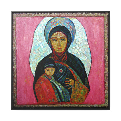 Mary and the Child 22, Valentinii, Gallery Canvas Wraps, Square Frame