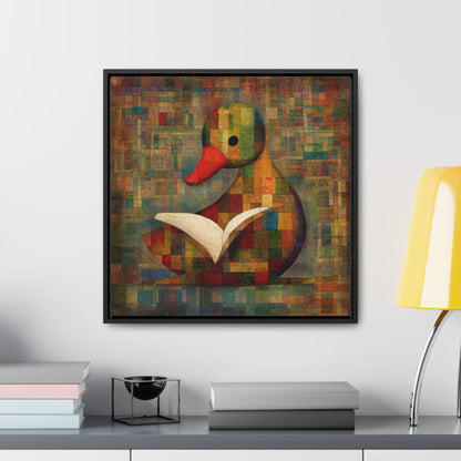 Duck 7, Gallery Canvas Wraps, Square Frame