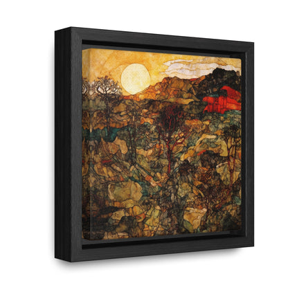 Land of the Sun 46, Valentinii, Gallery Canvas Wraps, Square Frame