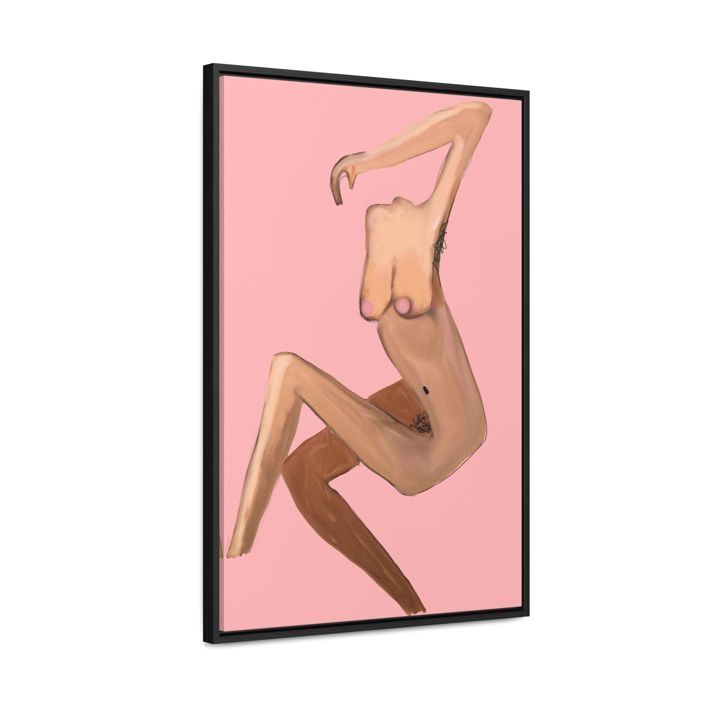 Body Mixture, Original Eduard Pavel, Gallery Canvas Wraps, Vertical Frame