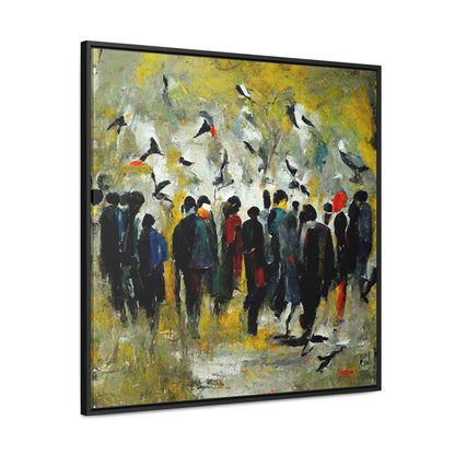 Social Seeds 8, Valentinii, Gallery Canvas Wraps, Square Frame