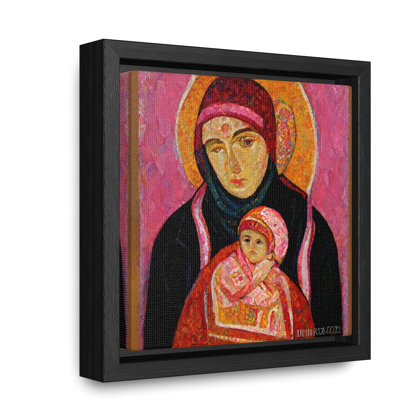 Mary and the Child 30, Valentinii, Gallery Canvas Wraps, Square Frame