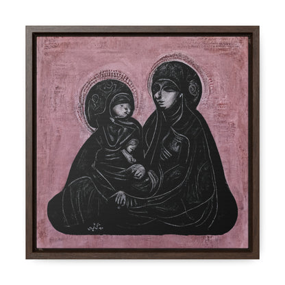 Mary and the Child 7, Valentinii, Gallery Canvas Wraps, Square Frame