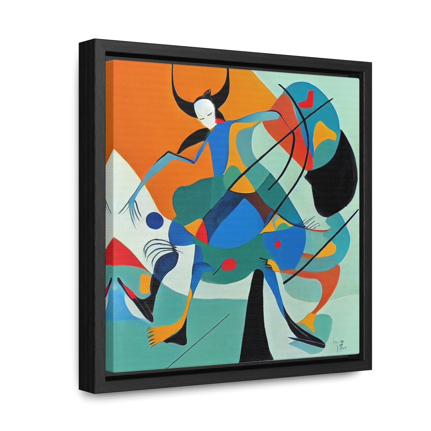 Naivia 6, Gallery Canvas Wraps, Square Frame