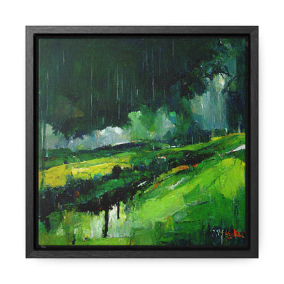 To the Rainy Land 4, Valentinii, Gallery Canvas Wraps, Square Frame