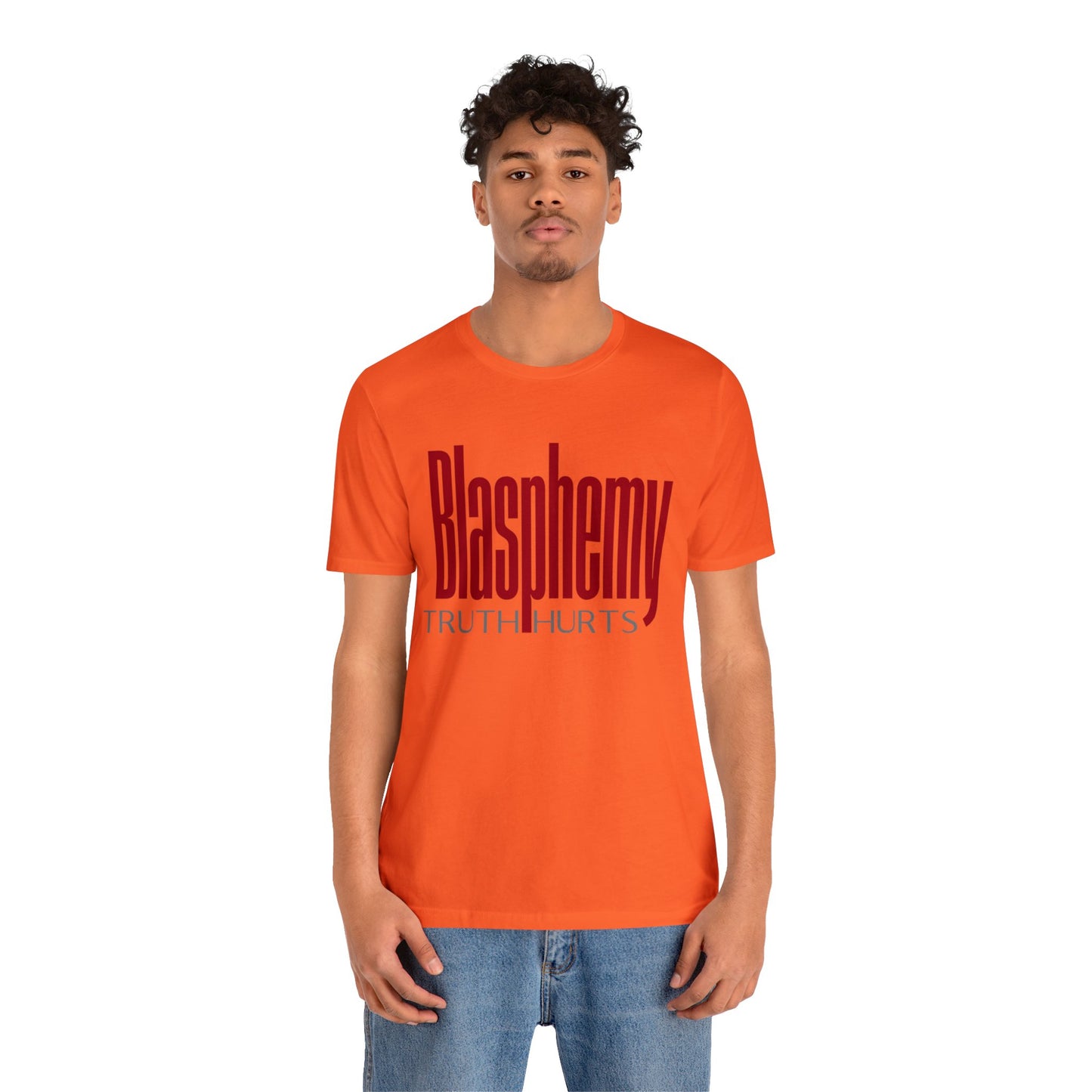 Blasphemy, Unisex Jersey Short Sleeve Tee