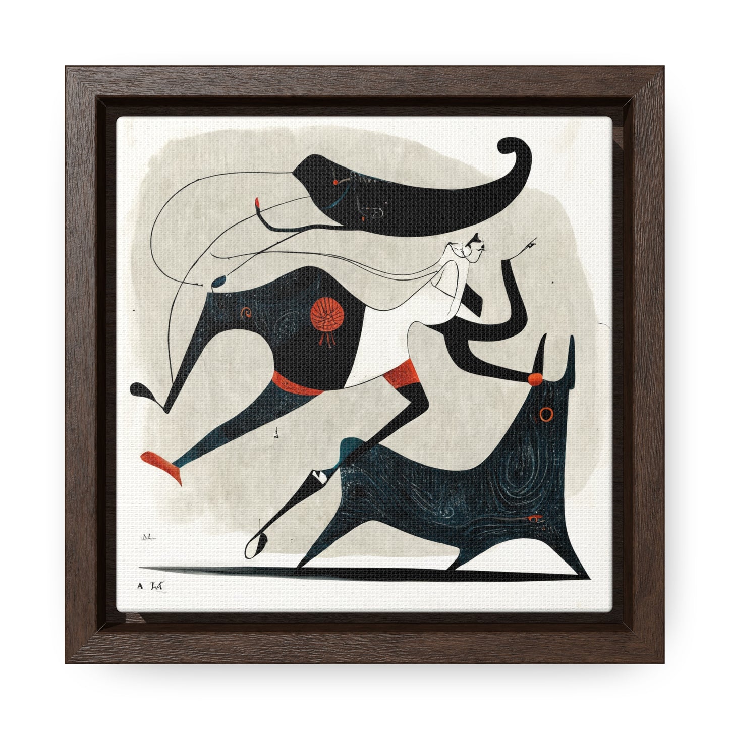 Naivia 25, Gallery Canvas Wraps, Square Frame