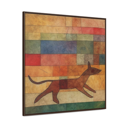 V Dog 10, Gallery Canvas Wraps, Square Frame