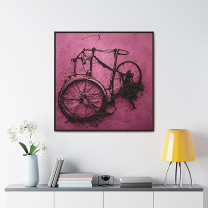 Bicycle 7, Valentinii, Gallery Canvas Wraps, Square Frame