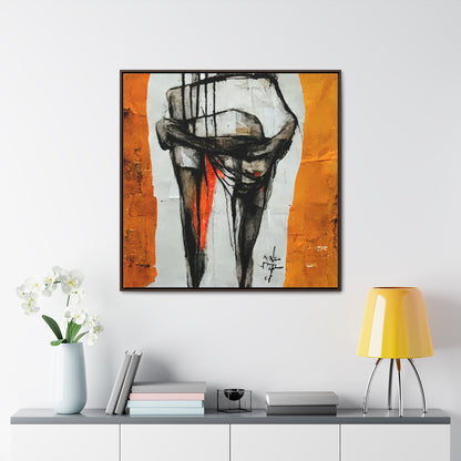 Feet and Drama 8, Valentinii, Gallery Canvas Wraps, Square Frame