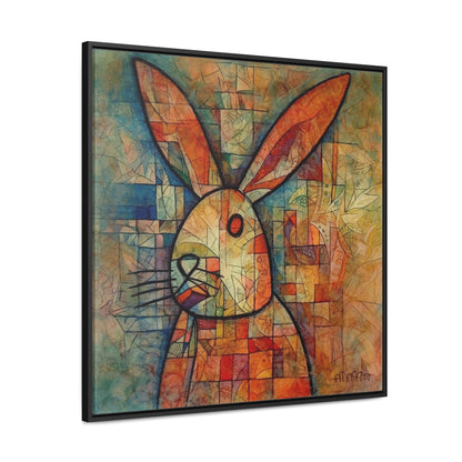 Rabbit 3, Gallery Canvas Wraps, Square Frame