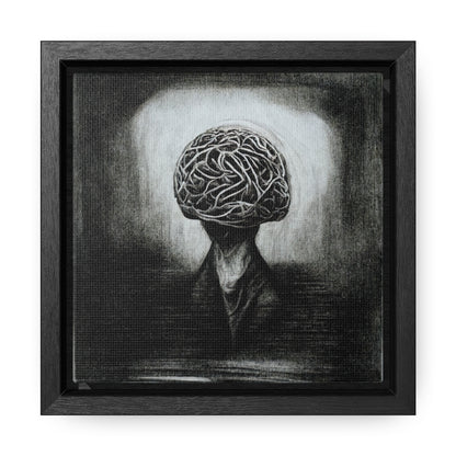 Brain 7, Valentinii, Gallery Canvas Wraps, Square Frame