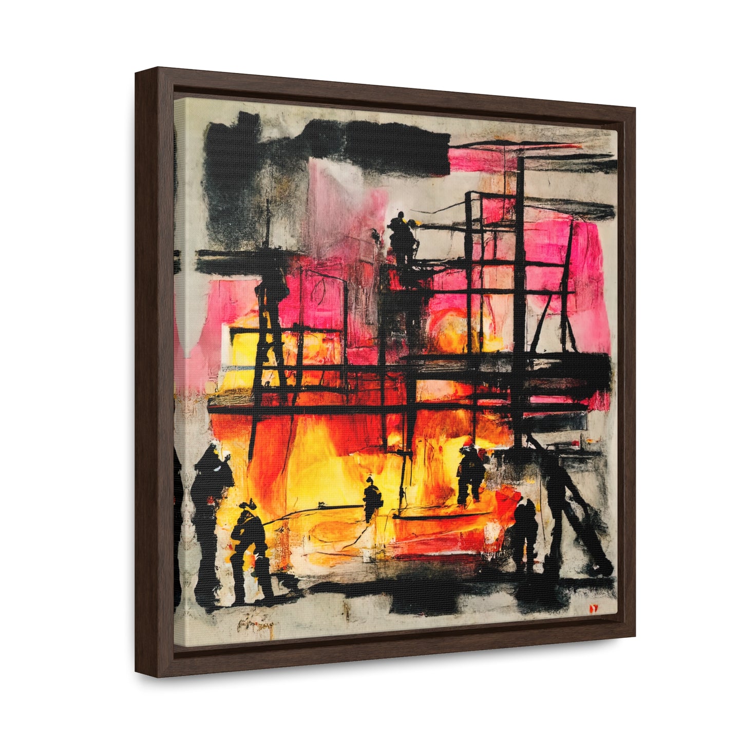 Land of the Sun, Valentinii, Gallery Canvas Wraps, Square Frame