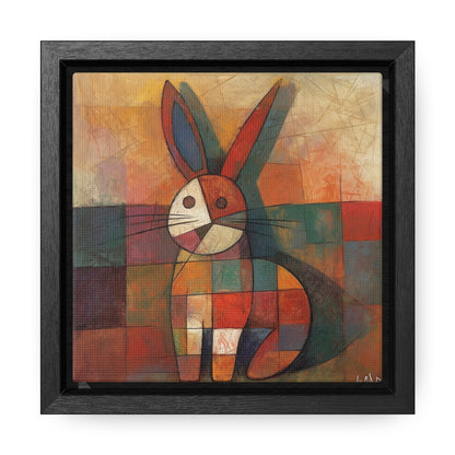 Rabbit 25, Gallery Canvas Wraps, Square Frame