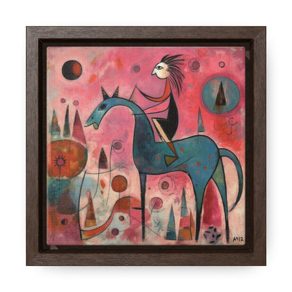 The Dreams of the Child 12, Gallery Canvas Wraps, Square Frame