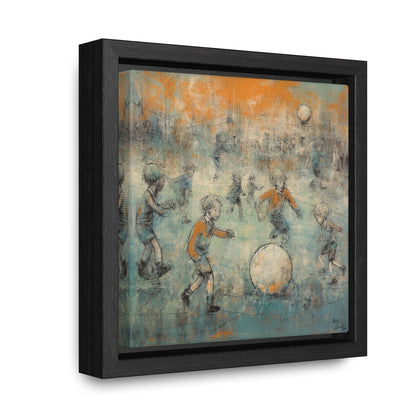 Childhood 35, Gallery Canvas Wraps, Square Frame