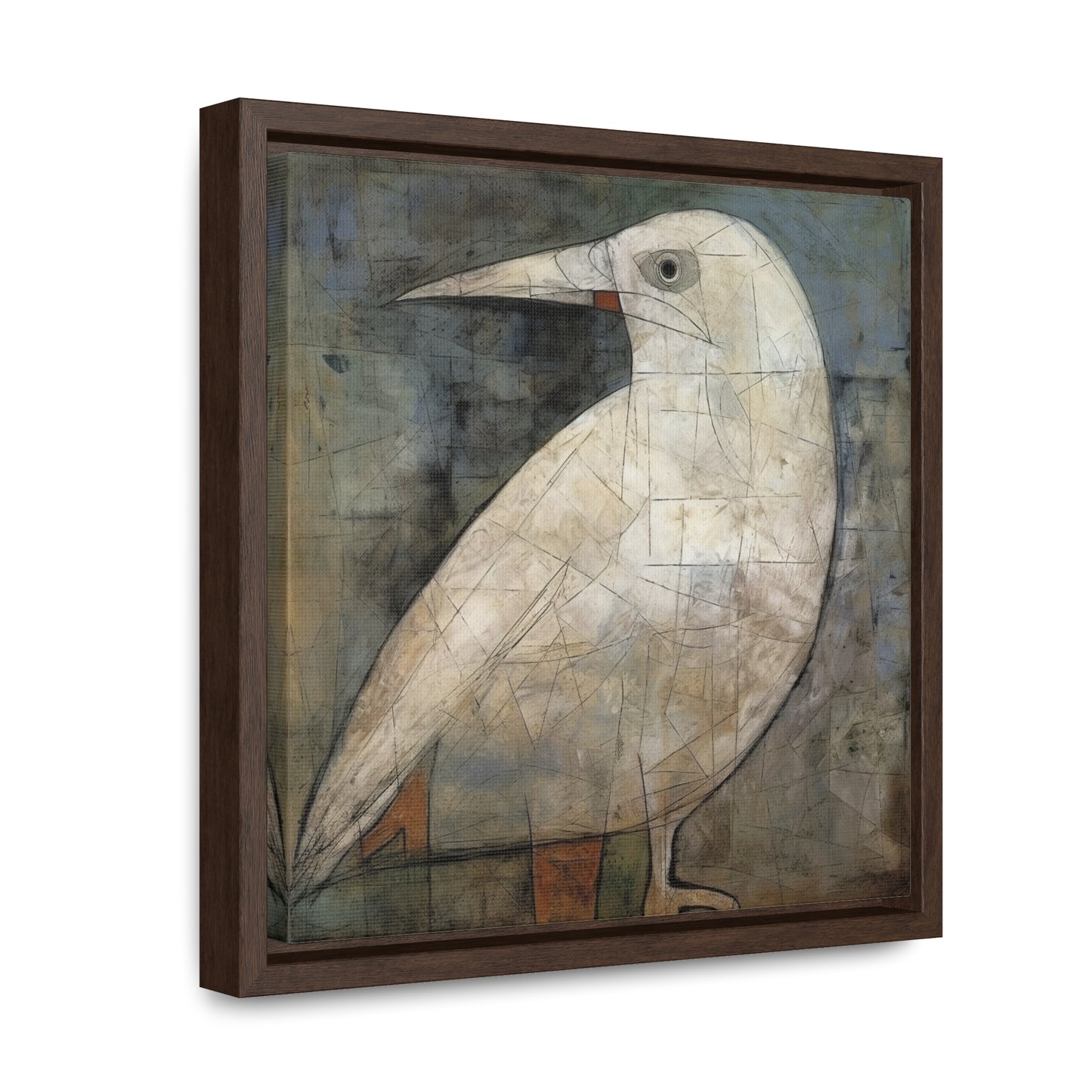 Bird 7, Gallery Canvas Wraps, Square Frame