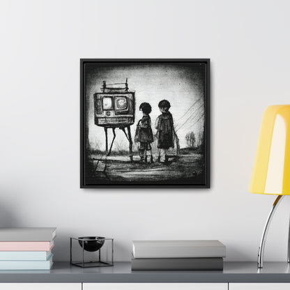 Childhood Wave 7, Valentinii, Gallery Canvas Wraps, Square Frame