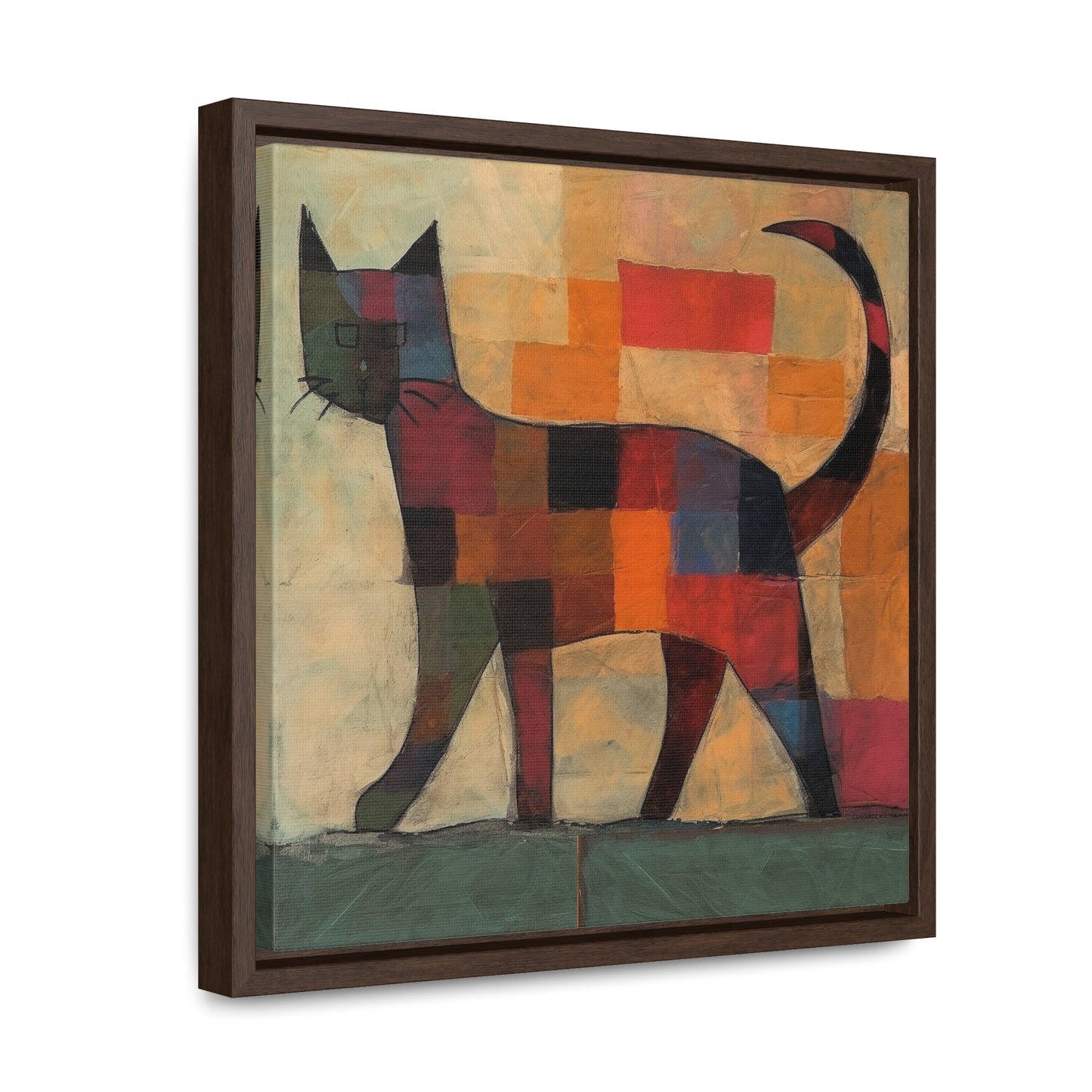 Cat 26, Gallery Canvas Wraps, Square Frame