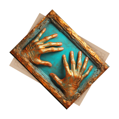 Hands 68, Ceramic Photo Tile