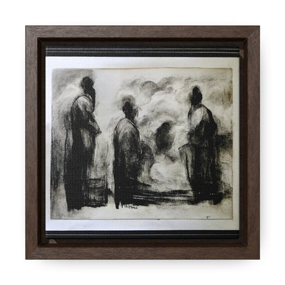 Palaeolithic Prayer 9, Valentinii, Gallery Canvas Wraps, Square Frame