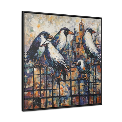 Bird 22, Gallery Canvas Wraps, Square Frame