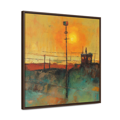 Land of the Sun 52, Valentinii, Gallery Canvas Wraps, Square Frame