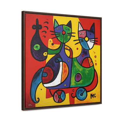 Cat 151, Gallery Canvas Wraps, Square Frame