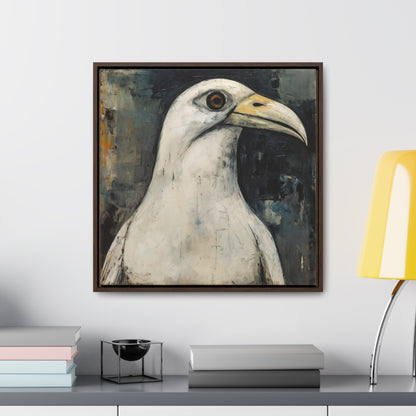 Bird 18, Gallery Canvas Wraps, Square Frame