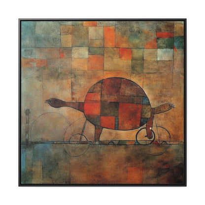 Turtle 11, Gallery Canvas Wraps, Square Frame