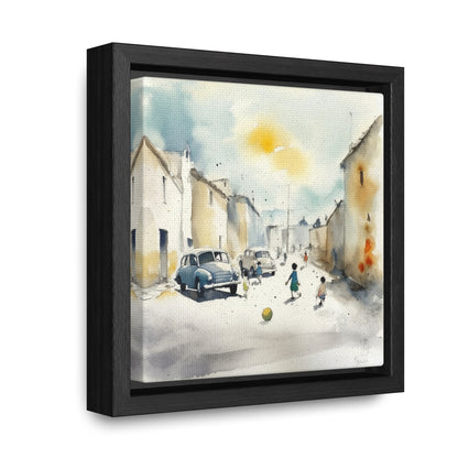 Childhood 14, Gallery Canvas Wraps, Square Frame