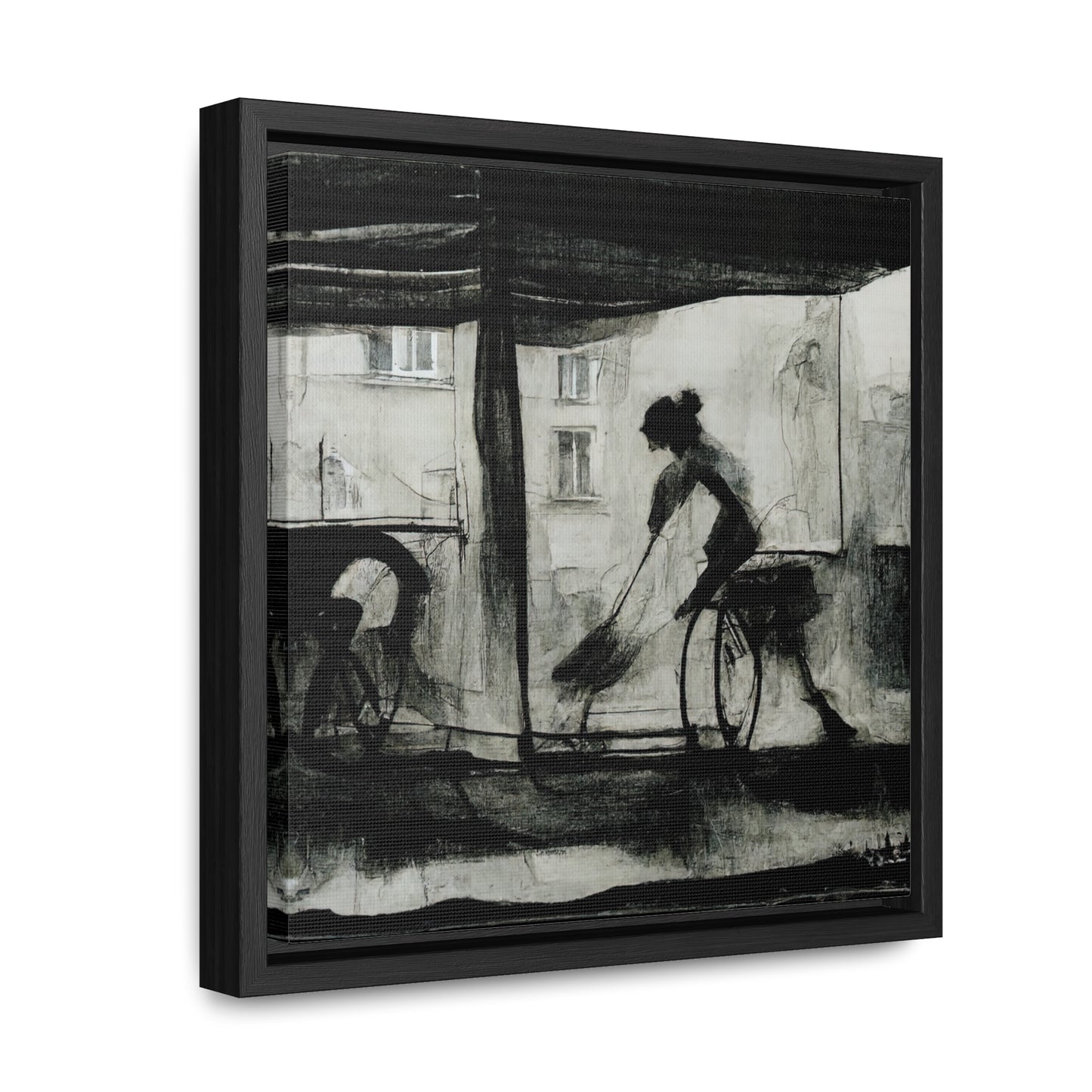 Domestic Memories 18, Valentinii, Gallery Canvas Wraps, Square Frame