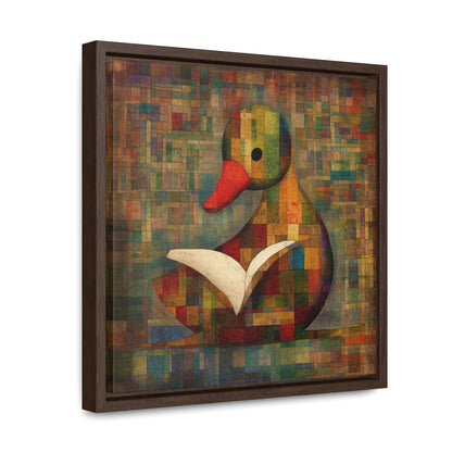 Duck 7, Gallery Canvas Wraps, Square Frame