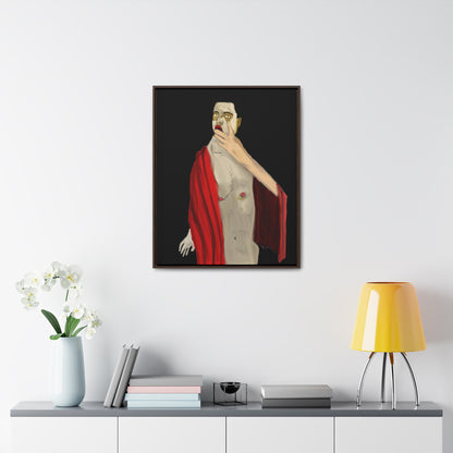 Among Tired Blinks, Original Eduard Pavel, Gallery Canvas Wraps, Vertical Frame