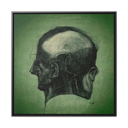 Heads 16, Valentinii, Gallery Canvas Wraps, Square Frame