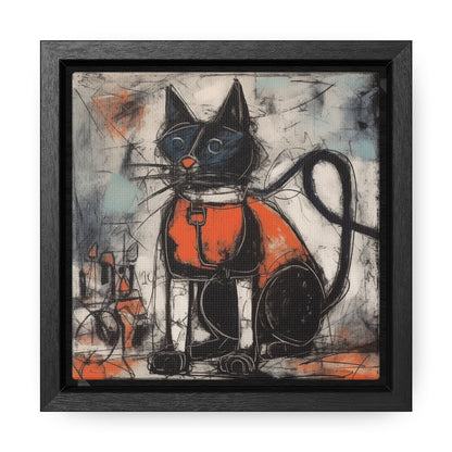 Cat 35, Gallery Canvas Wraps, Square Frame