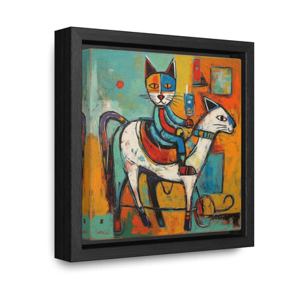 Cat 111, Gallery Canvas Wraps, Square Frame