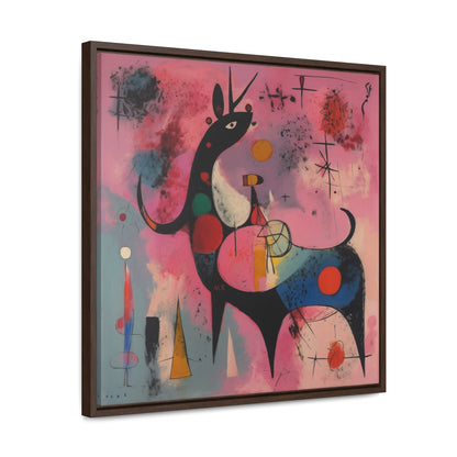 The Dreams of the Child 58, Gallery Canvas Wraps, Square Frame