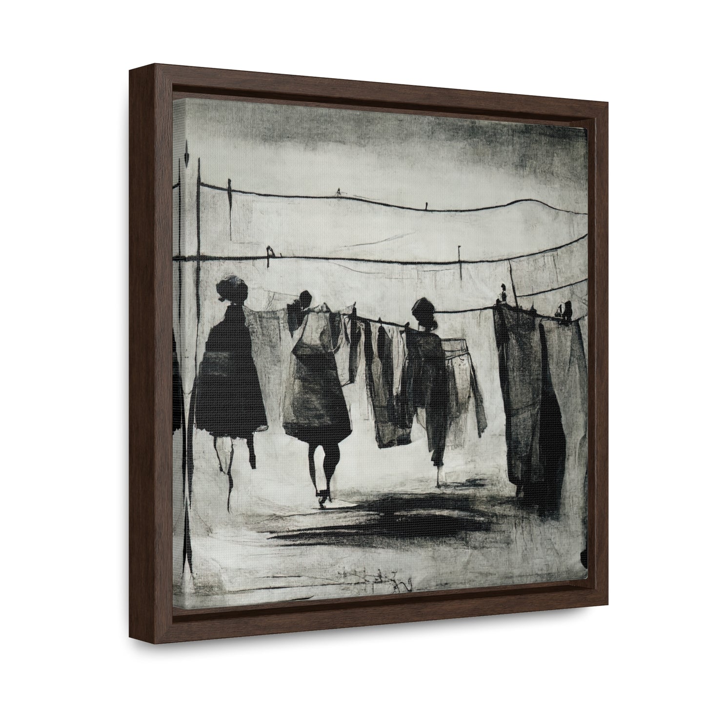 Domestic Memories 6, Valentinii, Gallery Canvas Wraps, Square Frame