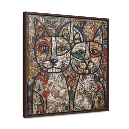 Cat, Gallery Canvas Wraps, Square Frame