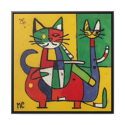 Cat 150, Gallery Canvas Wraps, Square Frame