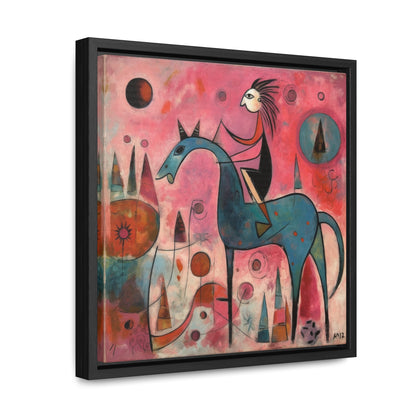 The Dreams of the Child 12, Gallery Canvas Wraps, Square Frame