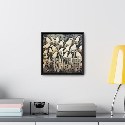 Bird 37, Gallery Canvas Wraps, Square Frame