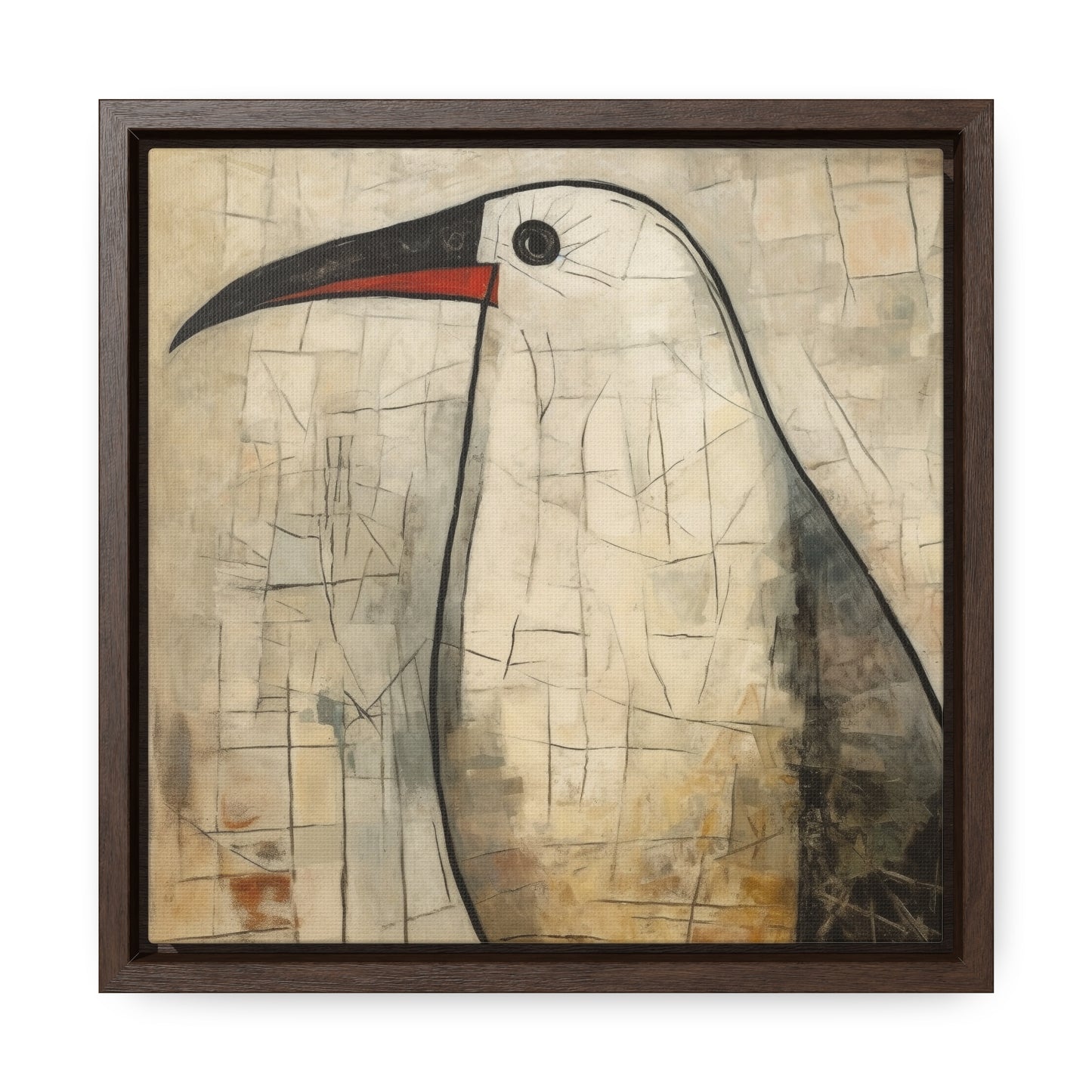 Bird 10, Gallery Canvas Wraps, Square Frame