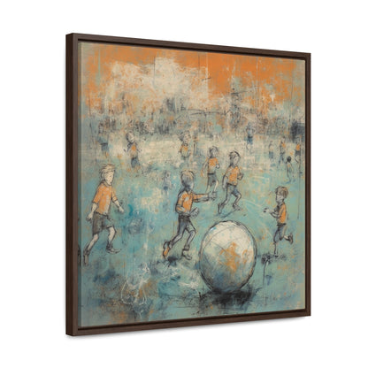 Childhood 23, Gallery Canvas Wraps, Square Frame