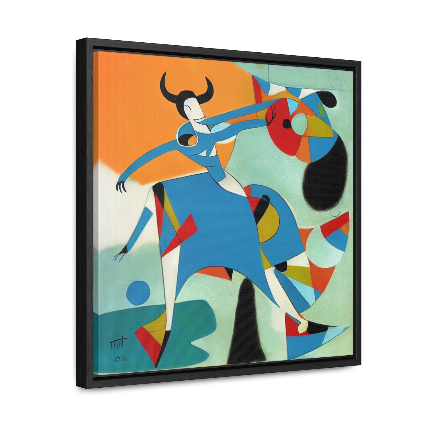 Naivia 34, Gallery Canvas Wraps, Square Frame