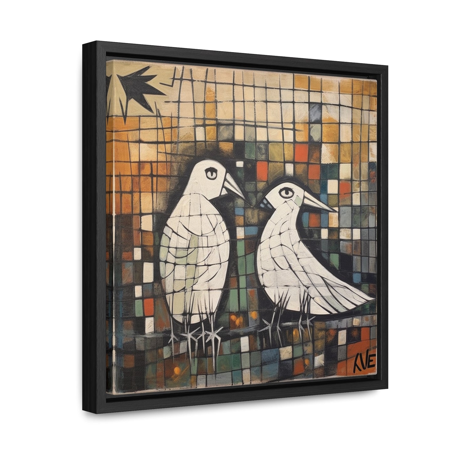 Bird 36, Gallery Canvas Wraps, Square Frame